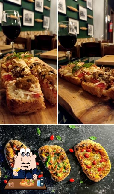 Bruschettas em Forneria Corleone Gramado