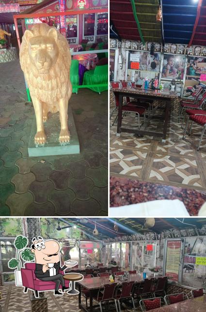 The interior of Gurdaspurian Dhaba Jandiala Guru