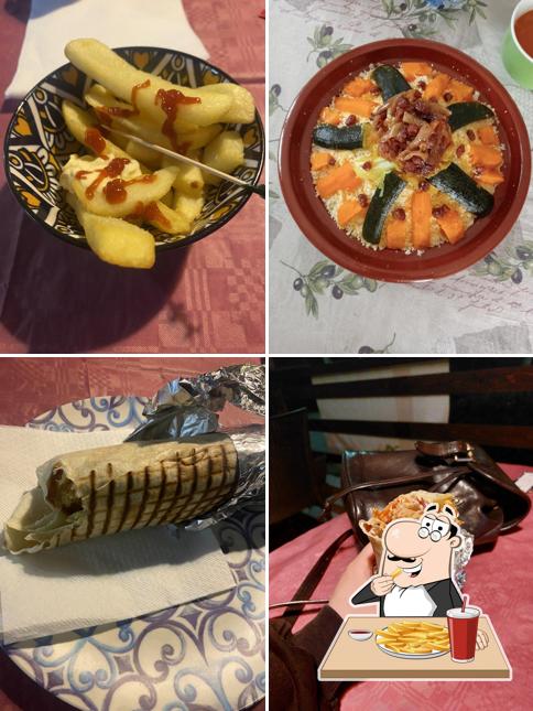 Patatine fritte al Kebab Tingis