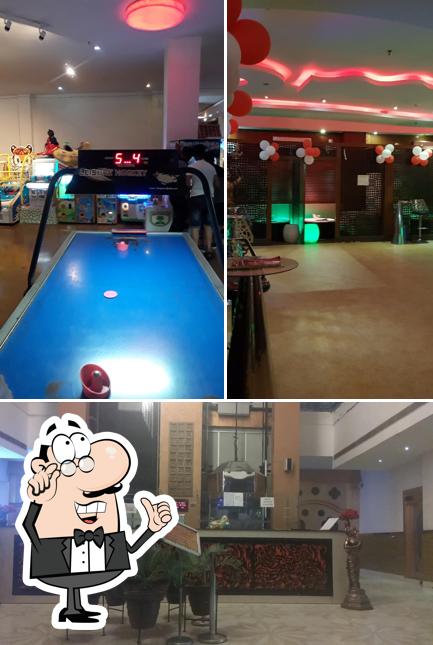 The interior of MG Club and Resorts