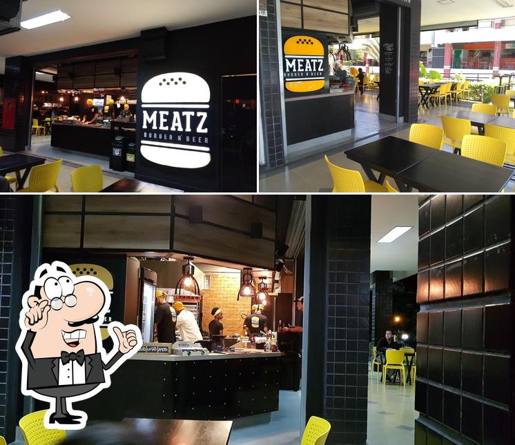 O interior do Meatz Burger N' Beer - Sudoeste