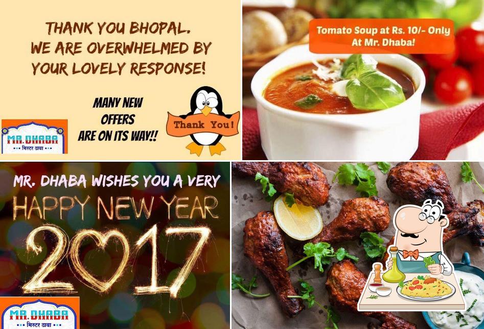 Food at Mr.Dhaba