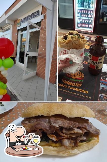 Panino con maiale stirato al Piggio paninoteca