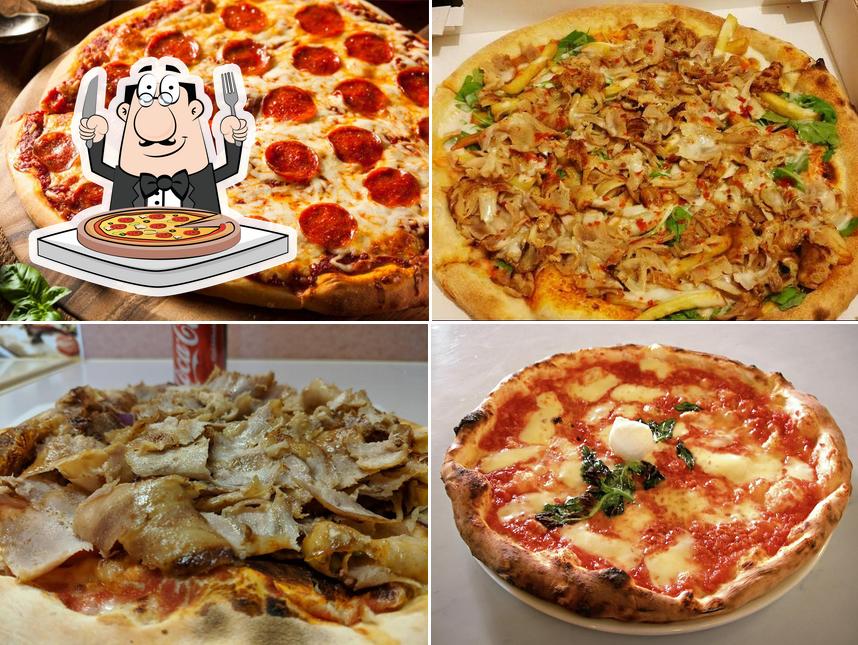 Pizza taxi kebab e hamburger