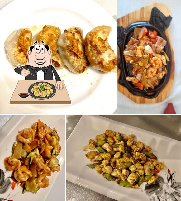Gyoza al Ristorante cinese Mix