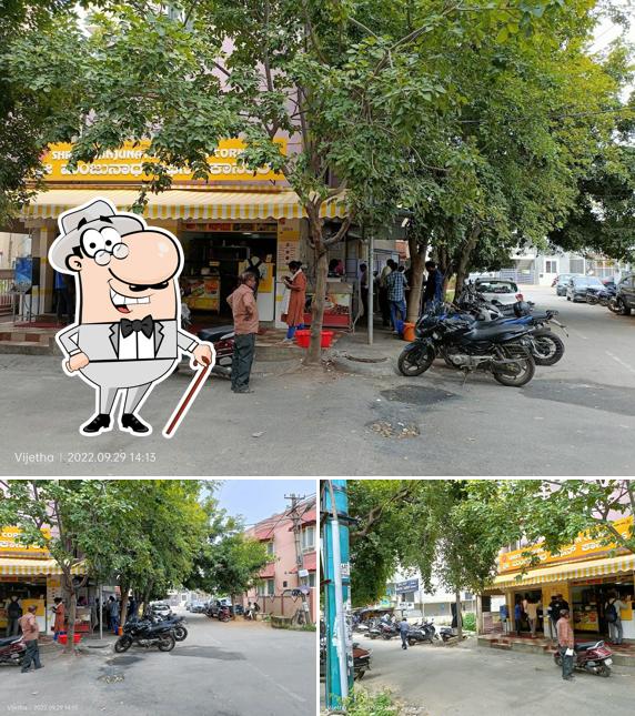 Check out how Shree Manjunatha Tiffen Corner looks outside