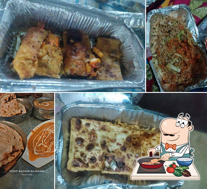 Chicken curry at Roll And Rolls