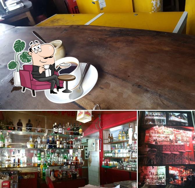 The restaurant's interior and exterior
