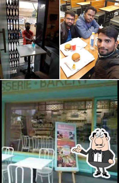 The interior of Theobroma Bakery and Cake Shop - Sector 53, Gurugram