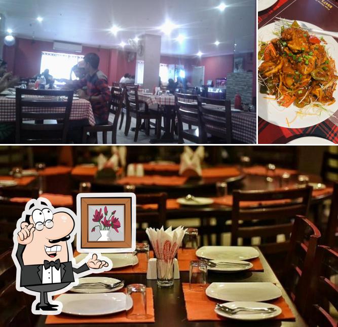 Take a seat at one of the tables at Chifonets
