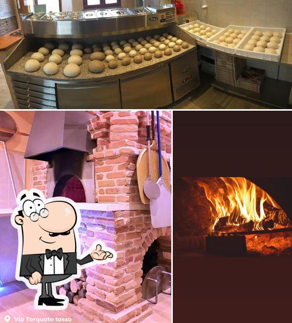 Tra le varie cose da Pizzeria Da Mario si possono trovare la interni e cibo