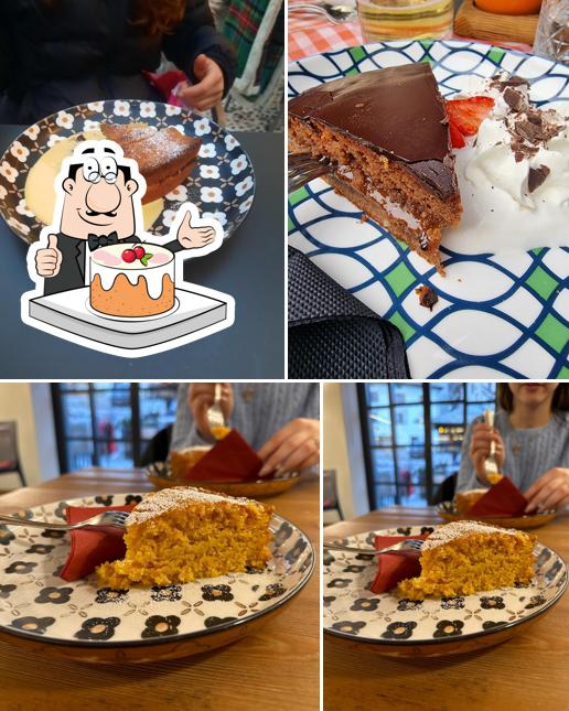 Torte di carote al Caffé Cavour