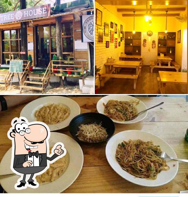 The image of AROUND THE TREE RESTRO AND CAFE’s interior and food