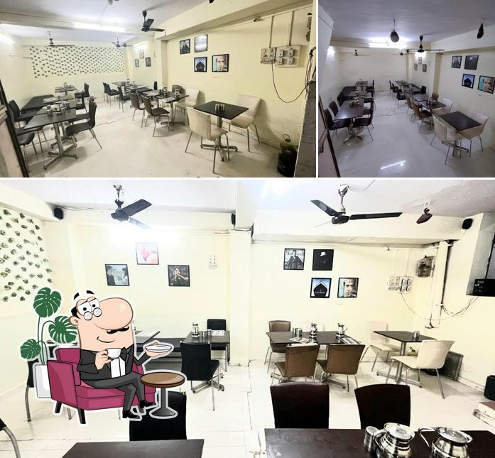 The interior of HOTEL BELL veg