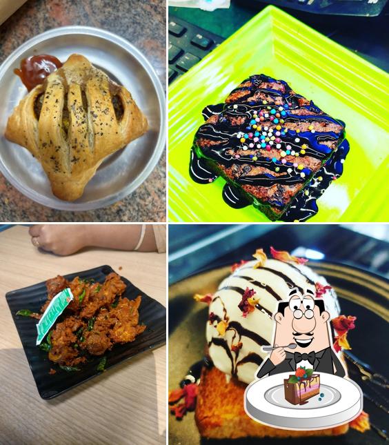 Chocolate cake at Indie Puff - Onappalayam