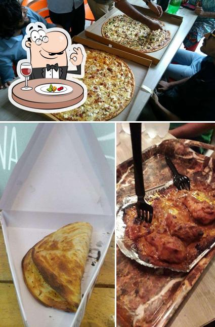 Food at La Pino'z Pizza