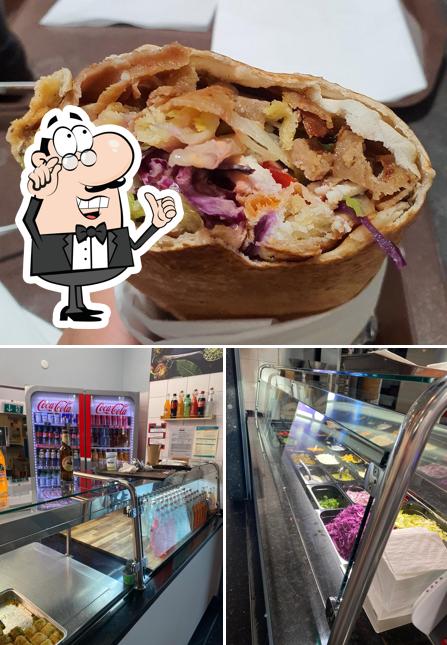 La foto della interni e cibo di Oliver's Fresh & Fast