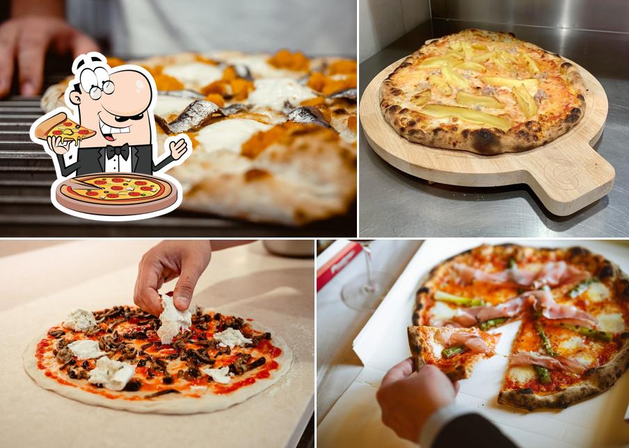 Scegli tra le molte varianti di pizza