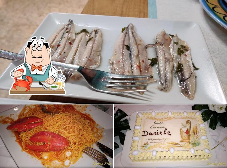 Gli ospiti di Ristorante Regina possono ordinare diversi pasti di mare