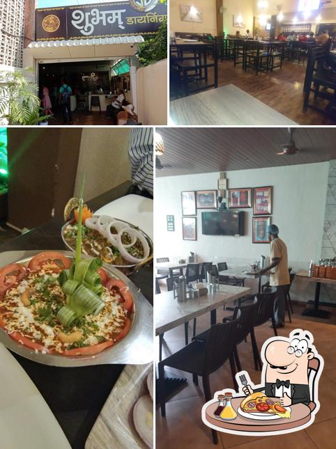 Try out pizza at Shubham Dining