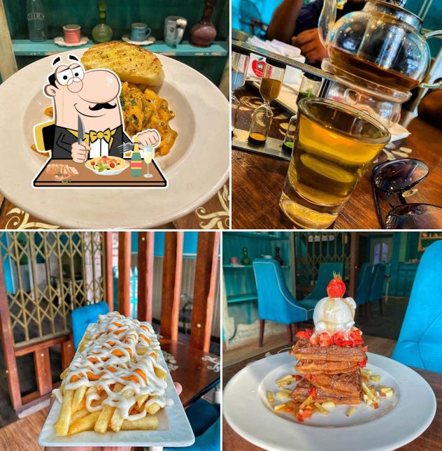 Food at Sixth Avenue Cafe
