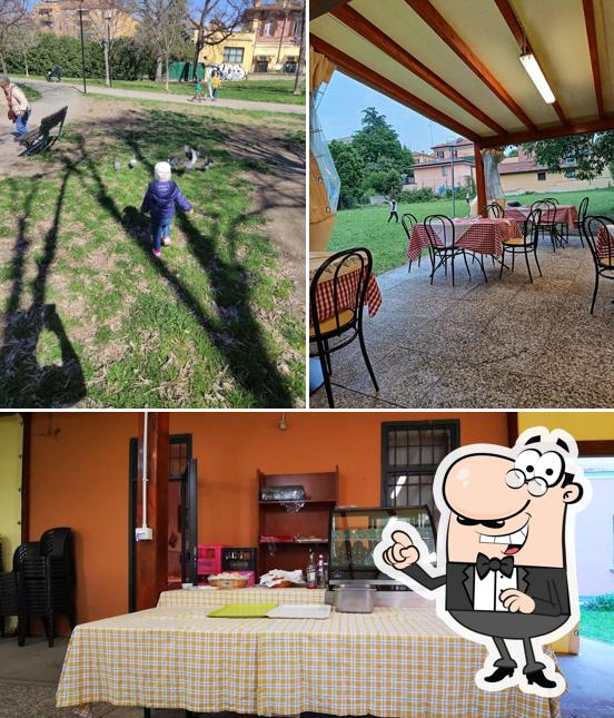 Gli esterni di Trattoria alla Villa