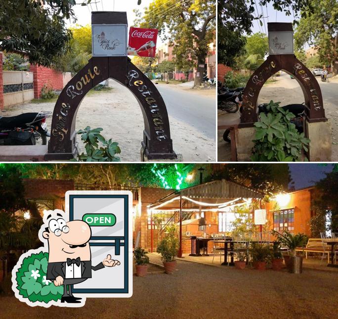 Check out how The Spice Route Restaurant looks outside