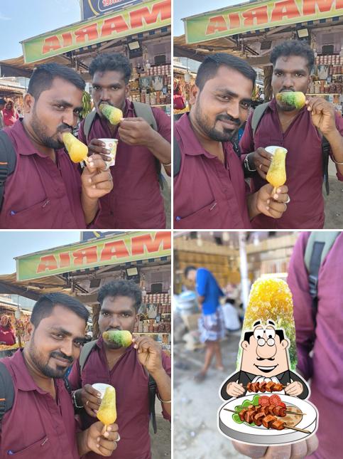 Food at Velankanni Beach Seafood