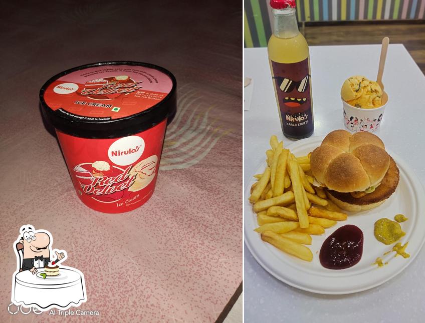 Don’t forget to try out a dessert at Nirula's