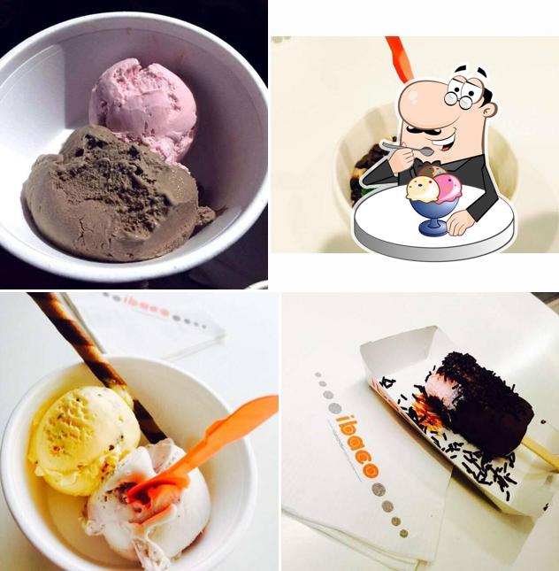 Order the sweet dishes