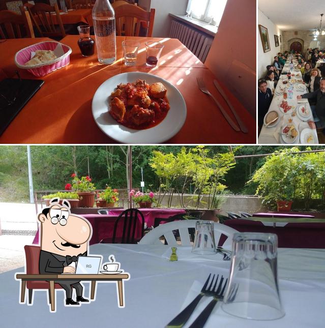 Siediti a un tavolo di Osteria del Bottaccione