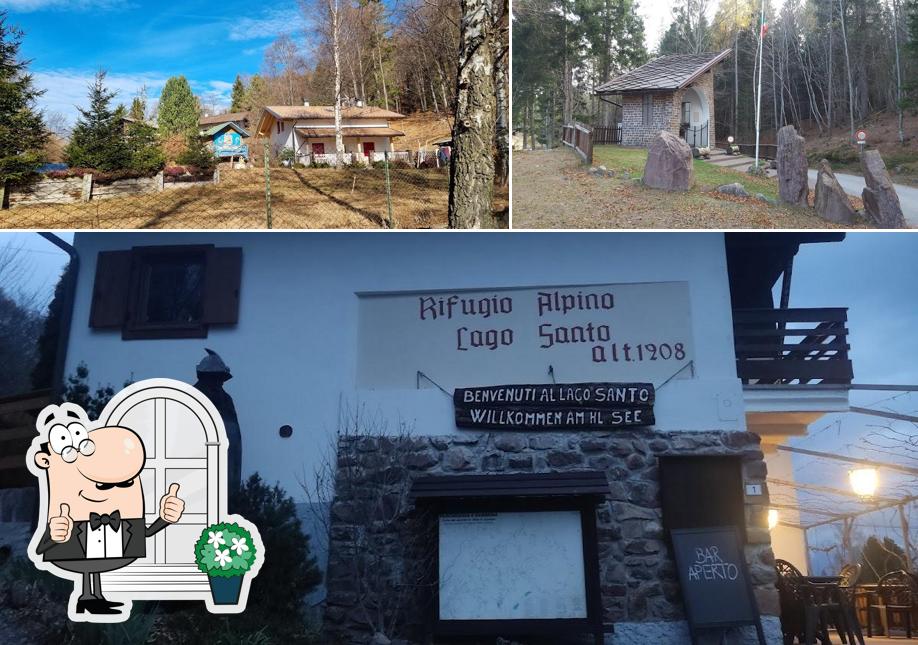 Guarda l'area esterna di Albergo Rifugio Lago Santo