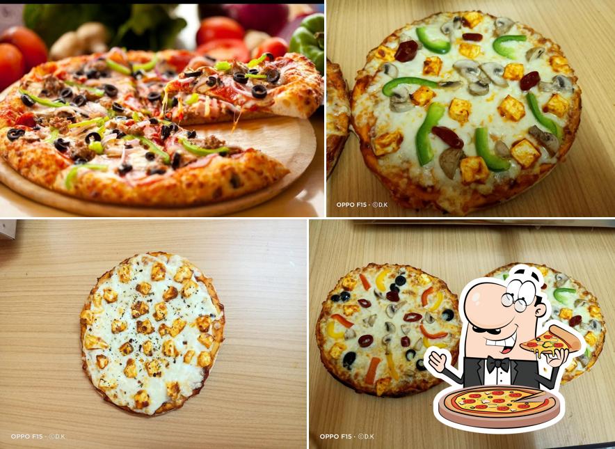 Pick different variants of pizza