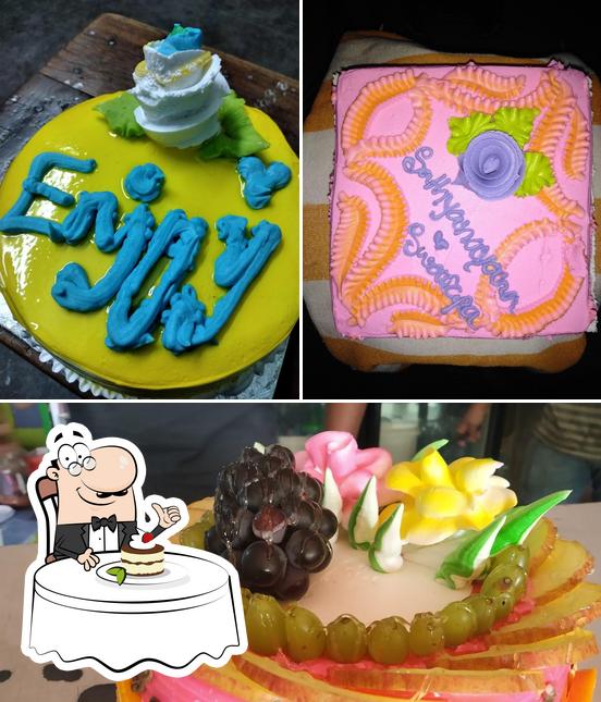 Sri Roopa Bangalore Bakery offers a selection of desserts