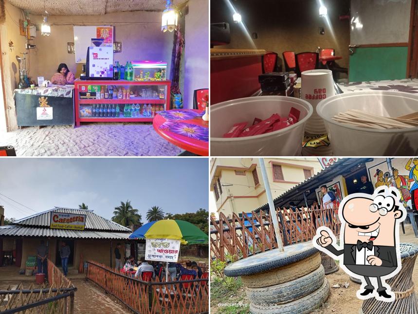 The picture of interior and exterior at Darbari Cafeteria