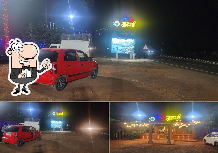 You can get some fresh air outside Hotel Mast Malwani khed