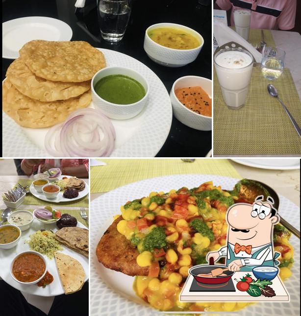 Chicken curry at Jupiter Hospital Restaurant