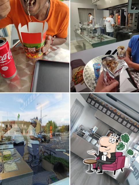 Gli interni di Kebab lutrano