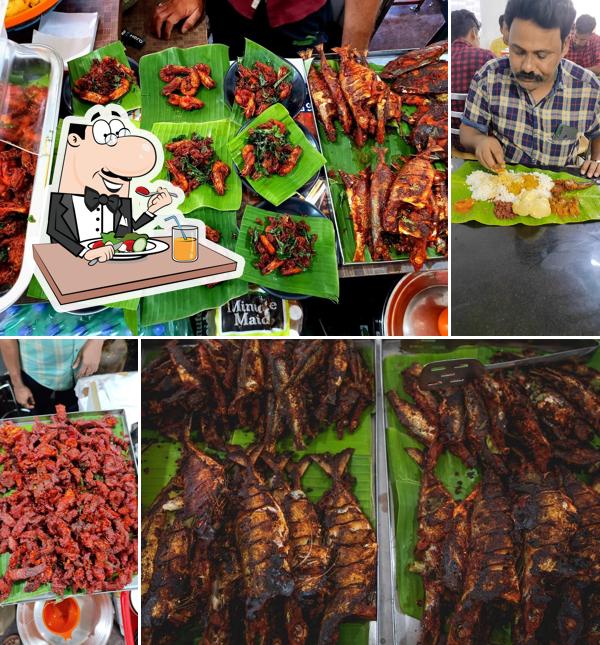 Food at Kerala Hotel