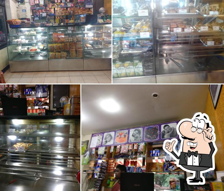 The interior of Monginis Cake Shop