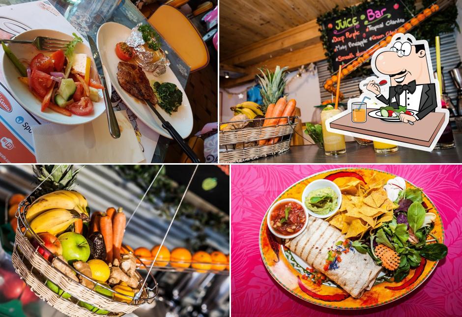 Cibo al Offshore Cafe Verbier