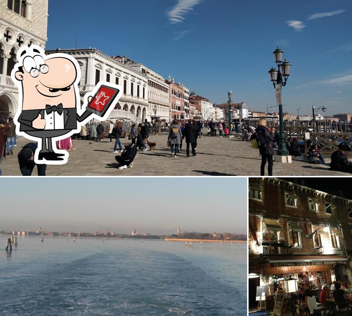 Gli esterni di Pizzeria Trattoria Conca D'Oro