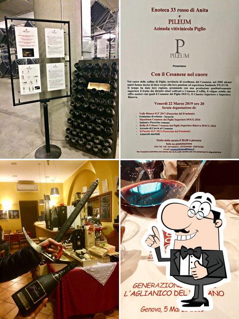 Ecco una foto di Enoteca 33 rosso di Anita