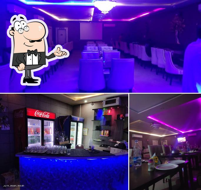 The interior of SIRI Bar & Restaurant