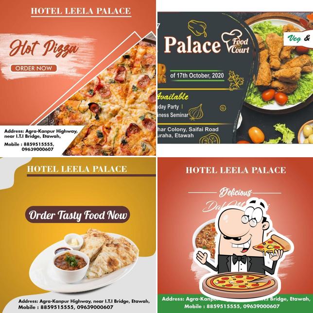 Pick pizza at Hotel Leela Palace And Restaurant