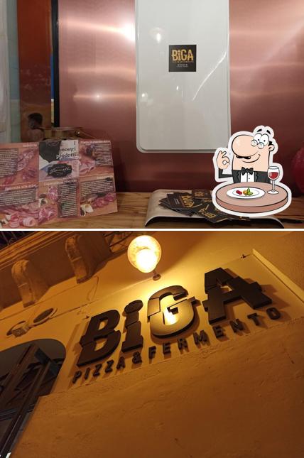 Cibo al BIGA Pizza & Fermento