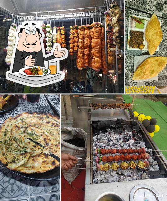 Meals at Mj's Soya chaap corner