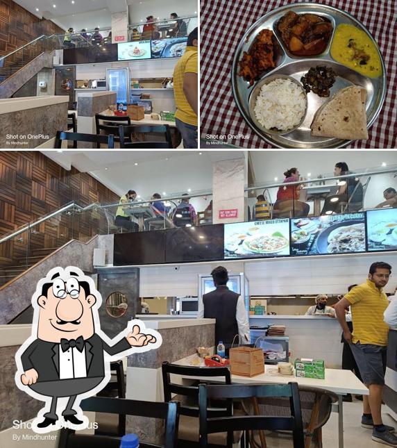 The interior of Quick Bites Cafe