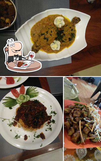 Pick meat dishes at Sri Surya Dhaba & Restuarent