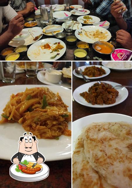 Food at Thushara's Restaurant